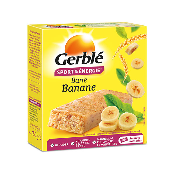 Sport Barres Banane 6 x 25g