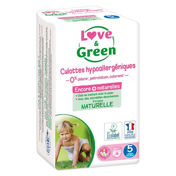 Culottes Hypoallergéniques T5 12-25kg 18 culottes