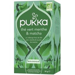 Thé Vert Menthe & Matcha Bio 20 Sachets