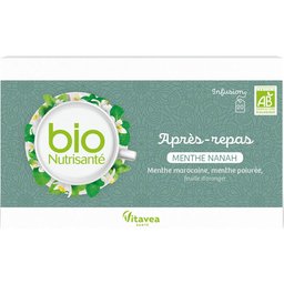 Vitavea Santé Bio Nutrisanté Infusion Après Repas Menthe Nanah 20 Sachets