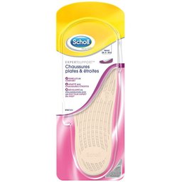 Scholl® Semelles ActivGel™ Chaussures plates & étroites Taille 35,5 - 40,5