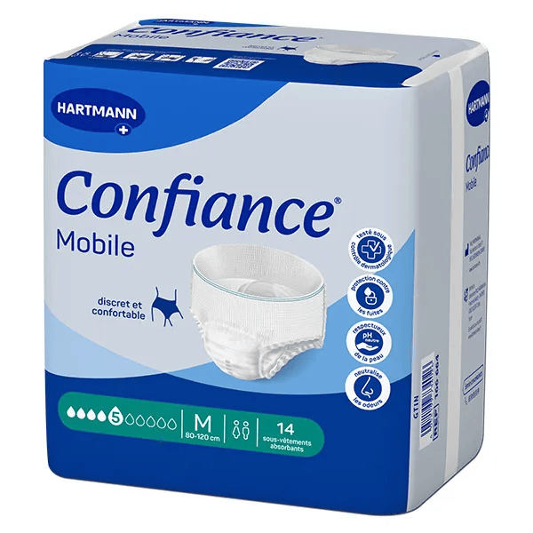 Hartmann Mobile Sous-Vêtements Absorbants 5 Gouttes Taille M x14