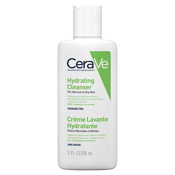 Crème Lavante Hydratante visage et corps peaux sèches à très sèches 88ml