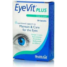 Health Aid Eyevit Plus 30 Caps.