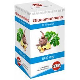 GLUCOMANNANE 90CPR 500MG