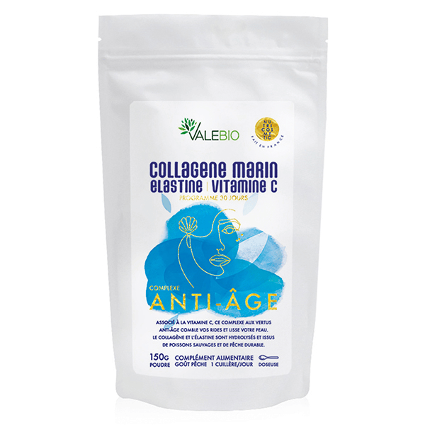 Collagène Marin Elastine Vitamine C 150g