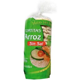 Ynsadiet Organic Rice Cakes non salés 130g