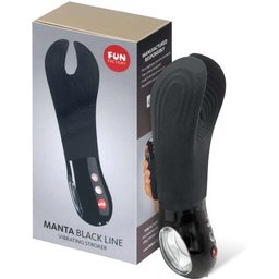 Manta Black Line Vibrating Stoker Black 1ut