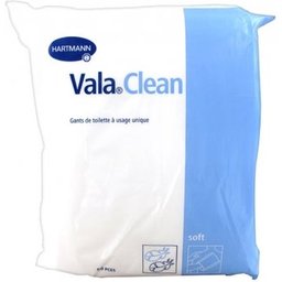 Vala Clean Gants De Toilette Usage Unique 50 Pièces