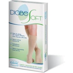 Gloria Med Diabesoft Bas Cuisse Noir Taille L 1 Paire