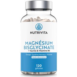 Magnésium Bisglycinate 120 Gélules
