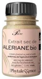 Pure Valériane Bio 60 Gélules - Pot 60 gélules