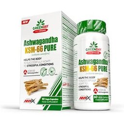 GreenDay ProVegan Ashwagandha KSM-66 Pure 60vcaps