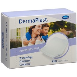 Hartmann Dermaplast® Compress Plus 7,5 x 10 cm