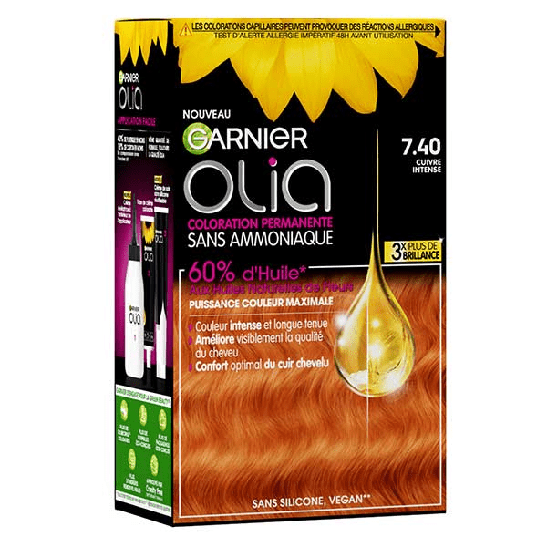 Garnier Coloration Cuivré Intense 7.40