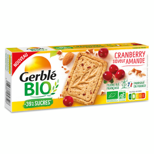 Bio Cranberry Saveur Amande 132g