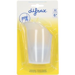 Difrax® Gobelet éducatif Blanc 6 mois