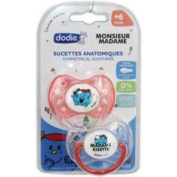 Sucette Anatomique +6M Madamme Riset 2uts