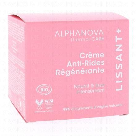 Thermal Care - Crème anti-rides régénérante lissant+ bio 50ml