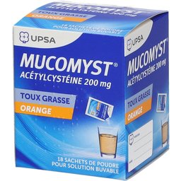 Mucomyst Toux Grasse 200mg - Sachet