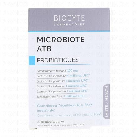 Microbiote ATB x10 gélules