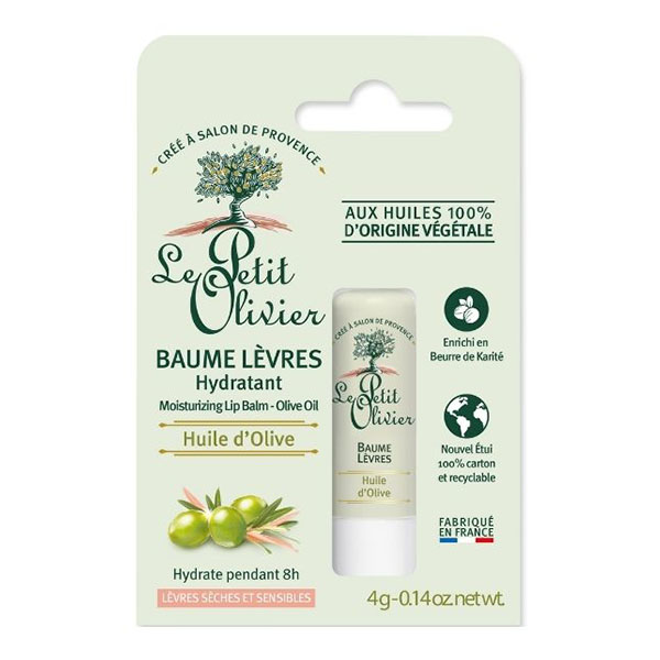- Baume Lèvres Hydratant - Huile D'Olive 4g