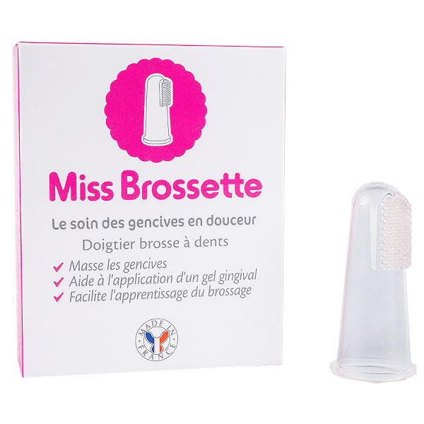 Miss Brossette Doigtier Brosse à Dents