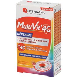 Multivit' 4G Défenses 30caps