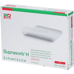 Suprasorb® H Pansement hydrocolloïde fin 5 x 5 cm
