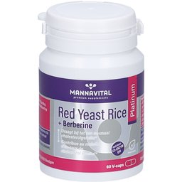 Mannavital Red Yeast Rice + Berberine Platinum