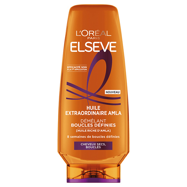 Elseve Huile Extraordinaire Après-Shampooing Démêlant Boucles Définies 200 ml