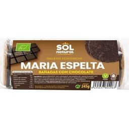 Biscuits d'Épeautre Maria Trempés Chocolat Bio 245g