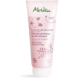 Gel de ducha orgánico pétalos de rosa y miel de acacia 200ml