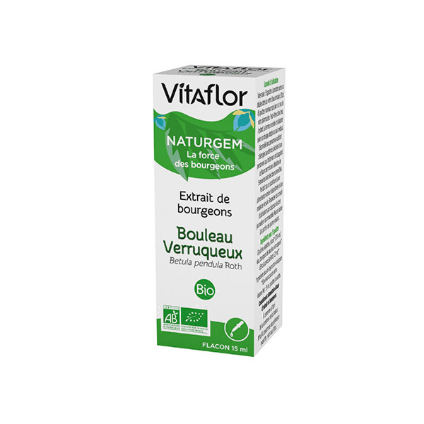 Extrait de Bourgeons Bio Bouleau 15ml