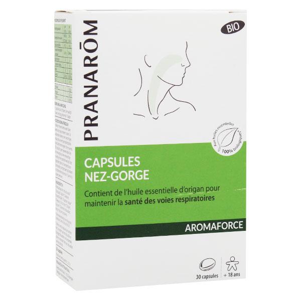 Aromaforce Nez Gorge Bio 30 capsules