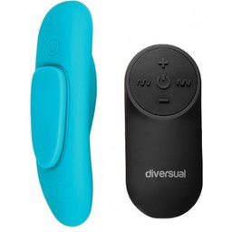 Venus Venus Thong Vibrator Turquoise 1pc