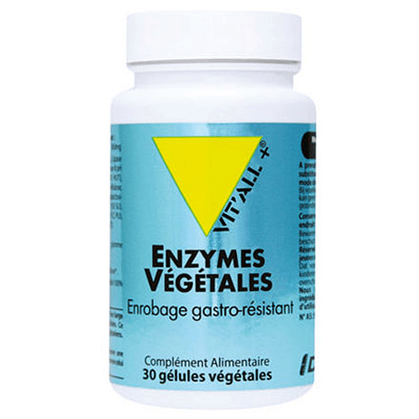 Enzymes Végétales 30 gélules végétales