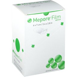 Mepore® Film Stérile ADH Transparant 6 cm x 7 cm