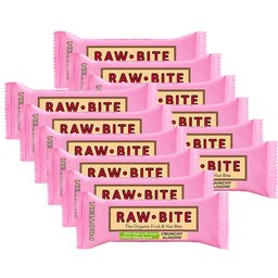 RAW Bite Barre Portéinée croustillante aux amandes