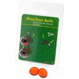 Taloka Brazilian Balls Intimate Gel Strawberry & Champagne 2uds