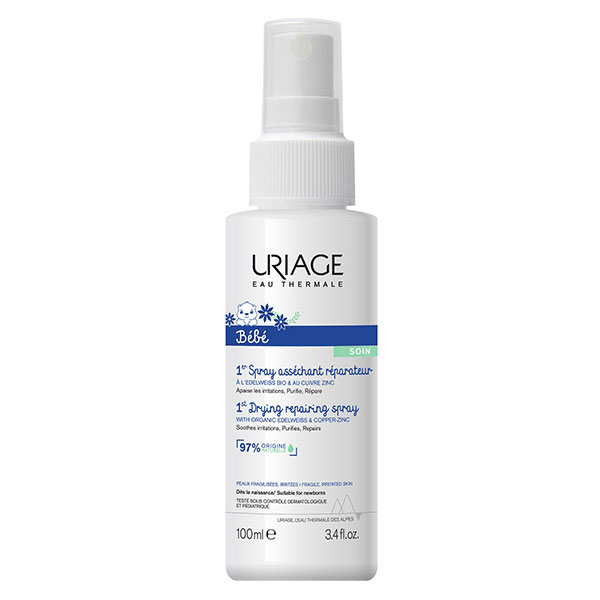 Bébé 1er Spray Asséchant Réparateur Anti-Irritations Apaisant 100ml