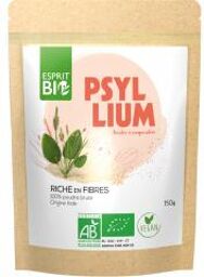 Psyllium Poudre à Saupoudrer Riche en Fibres 150 g - Sachet 150 g