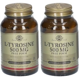 L-Tyrosine 500mg - Vitalité - Acide aminé - 50 gélules végétales
