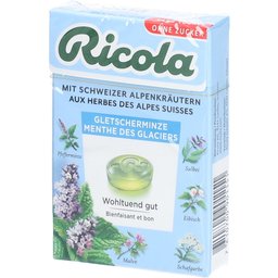 Ricola Bonbons à la menthe des glaciers
