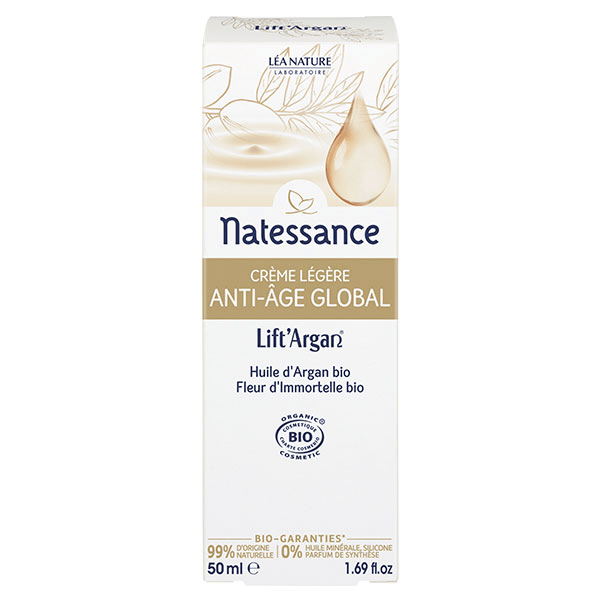 Lift'Argan Crème Légère Anti-Age Global Bio 50ml