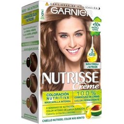 Nutrisse Crème Coloración Nutritiva 6 Rubio Oscuro 1ud