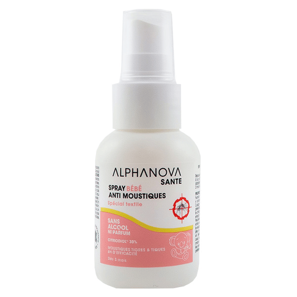 Bébé Spray Anti-Moustiques Textile 50ml
