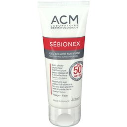 Sébionex Gel Solaire Matifiant SPF 50+ Visage