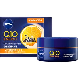 Q10+ Vitamin C Anti-Rides Crème de Nuit Energisante 50ml