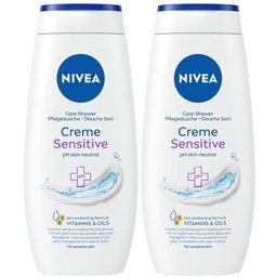 Crème de Douche Sensitive 1+1 Gratuit